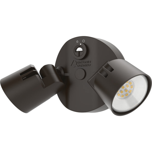 Lithonia Lighting 2 Head Hardwired Dusk to Dawn Outdoor Security